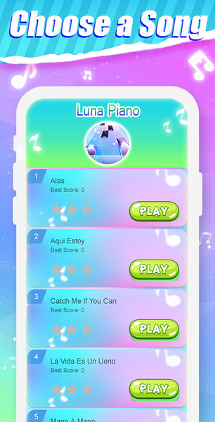 New Soy Luna Girl Piano Tiles - عکس بازی موبایلی اندروید