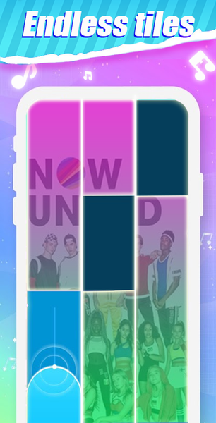 Piano Tiles Now United - عکس بازی موبایلی اندروید