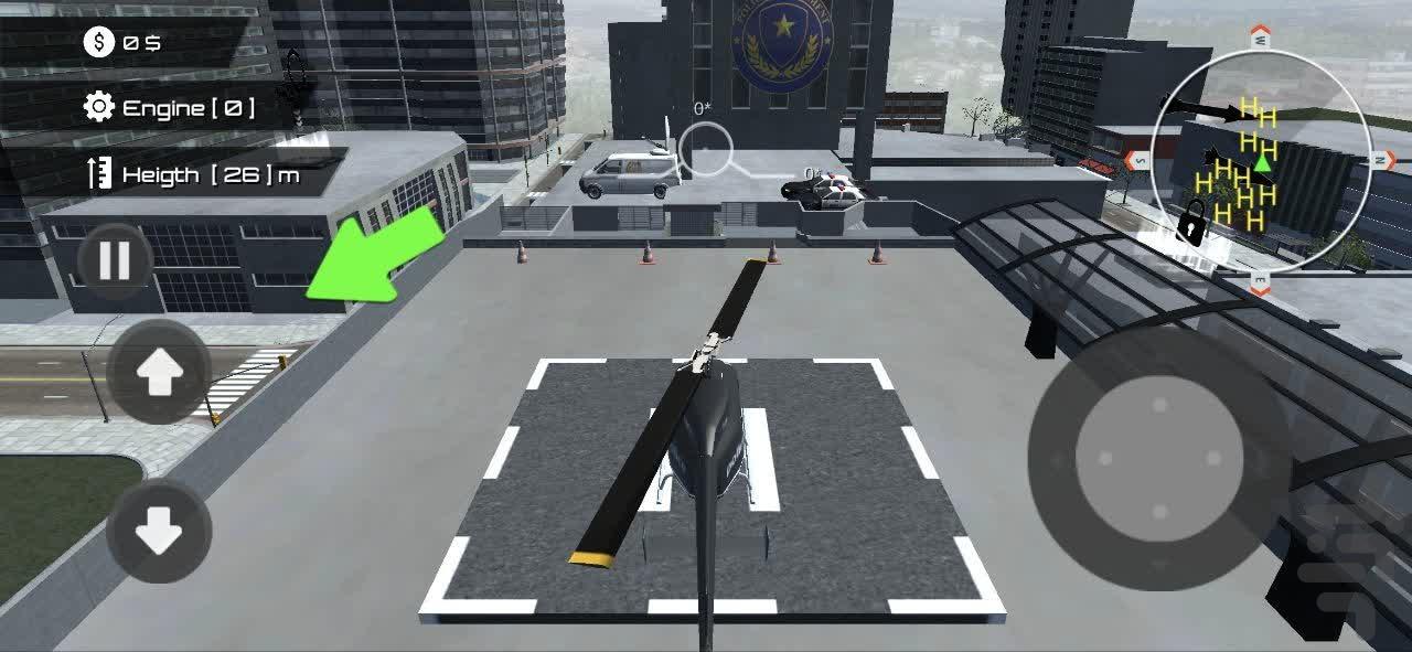 بازی هلیکوپتر 🔰 - Gameplay image of android game