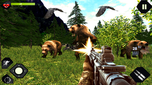 WILD ANIMAL HUNTER - Gameplay image of android game