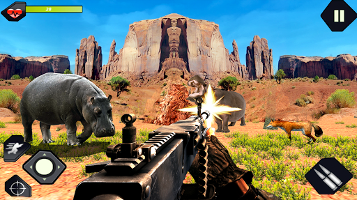 WILD ANIMAL HUNTER - Gameplay image of android game