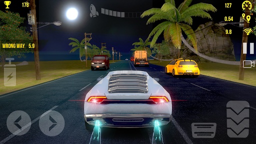 Car Racing Challenge - Gameplay image of android game