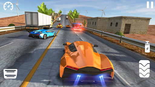 Car Racing Challenge - Gameplay image of android game