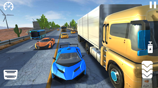 Car Racing Challenge - Gameplay image of android game