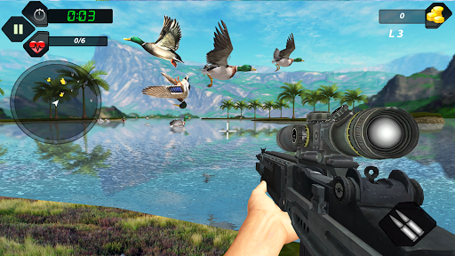Duck Hunting Challenge - Gameplay image of android game