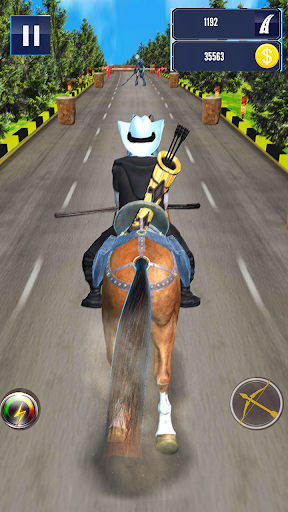 Cowboy Horse Run - عکس بازی موبایلی اندروید