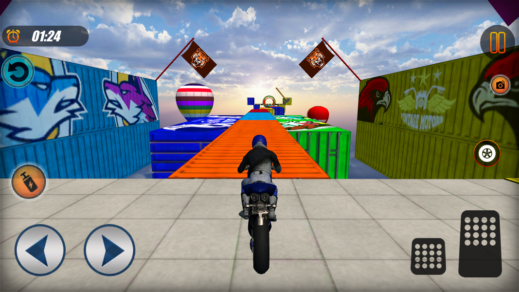 Bike Stunts Games：Bike Racing - عکس بازی موبایلی اندروید