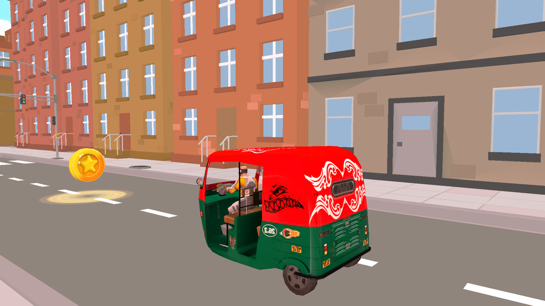 Taxi Simulator 3D - عکس بازی موبایلی اندروید