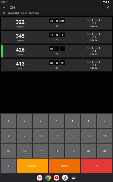 Darts Assistant: Scoring App - Image screenshot of android app
