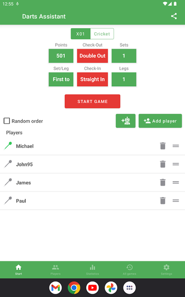 Darts Assistant: Scoring App - Image screenshot of android app