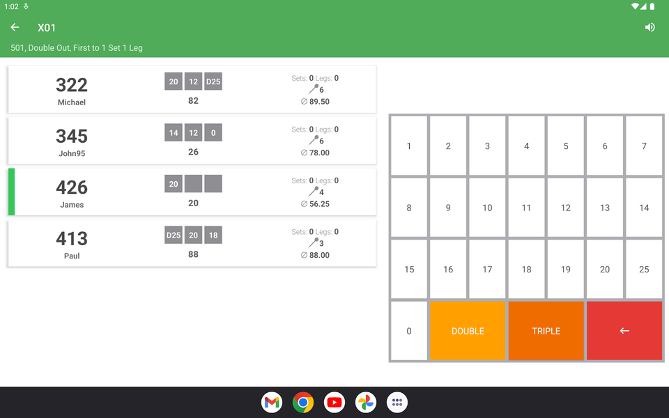 Darts Assistant: Scoring App - Image screenshot of android app