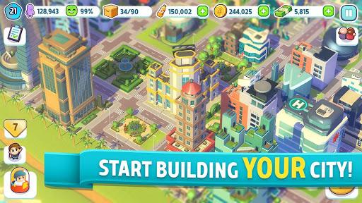 City Mania: Town Building Game - Gameplay image of android game
