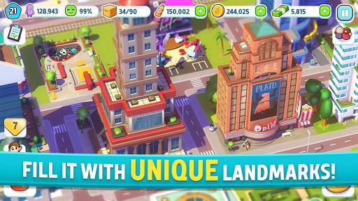 City Mania: Town Building Game - عکس بازی موبایلی اندروید