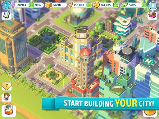 City Mania: Town Building Game - Gameplay image of android game