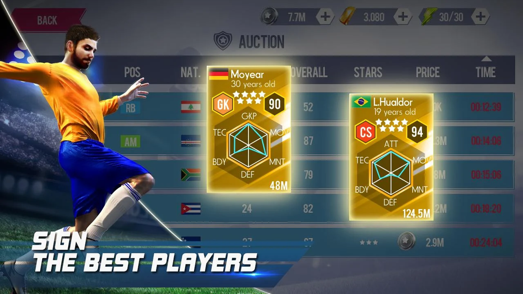 Real Football - عکس بازی موبایلی اندروید