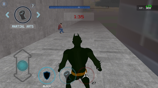 Superhero X RPG Fighting Game - Gameplay image of android game