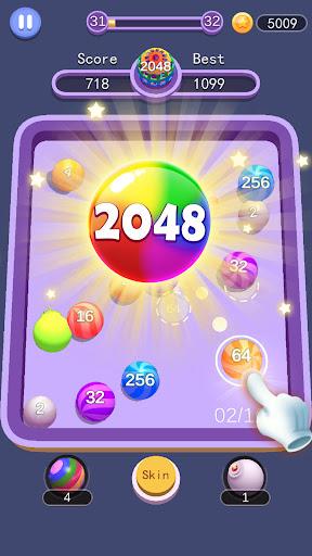 2048 3D - Number Block Puzzles - Gameplay image of android game