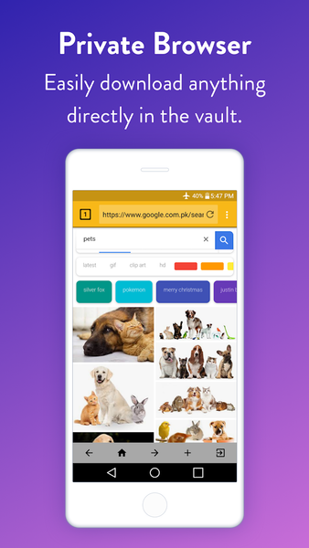 Easy Vault: Hide Pics & Videos - Image screenshot of android app