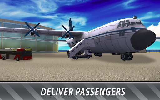 Airport Runway Simulator - Gameplay image of android game