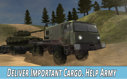 Army Truck Driver Simulator - Gameplay image of android game