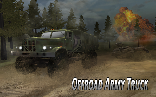 Army Truck Driver Simulator - Gameplay image of android game