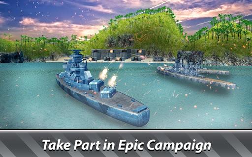 Naval Wars 3D: Warships Battle - join the navy! - Image screenshot of android app