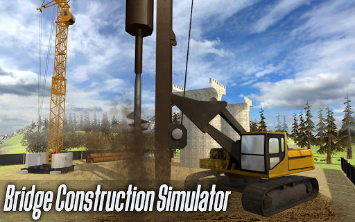 Bridge Construction Sim 2 - Gameplay image of android game