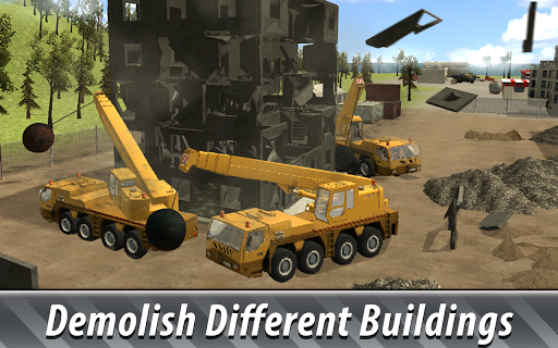 Demolition Machines Simulator - Gameplay image of android game