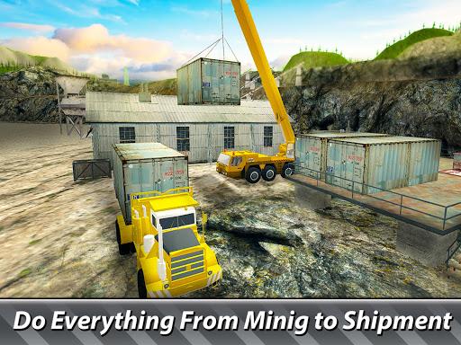 Mining Machines Simulator - drive trucks, get coal - Gameplay image of android game