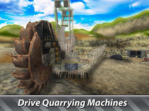 Mining Machines Simulator - drive trucks, get coal - Gameplay image of android game