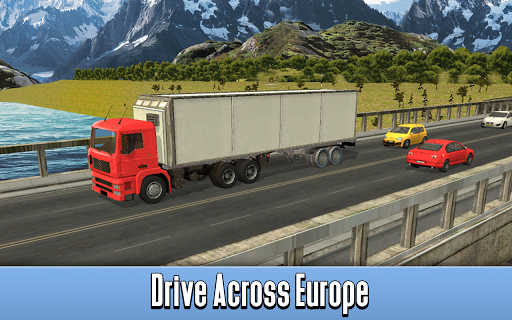 European Cargo Truck Simulator - Gameplay image of android game