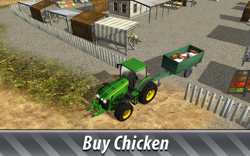 Euro Farm Simulator: Chicken - عکس بازی موبایلی اندروید
