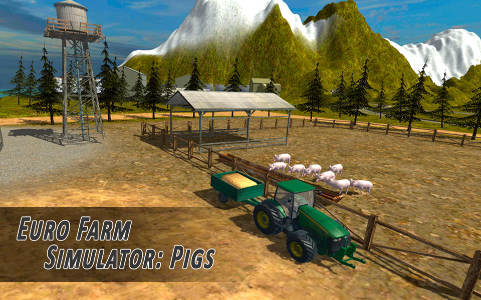 Euro Farm Simulator: Pigs - عکس بازی موبایلی اندروید