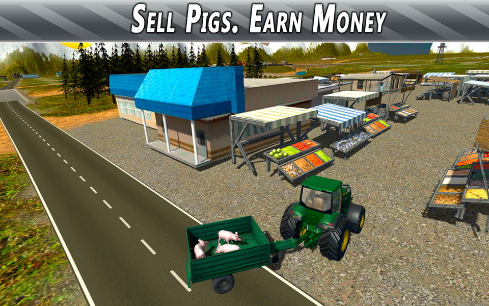 Euro Farm Simulator: Pigs - عکس بازی موبایلی اندروید