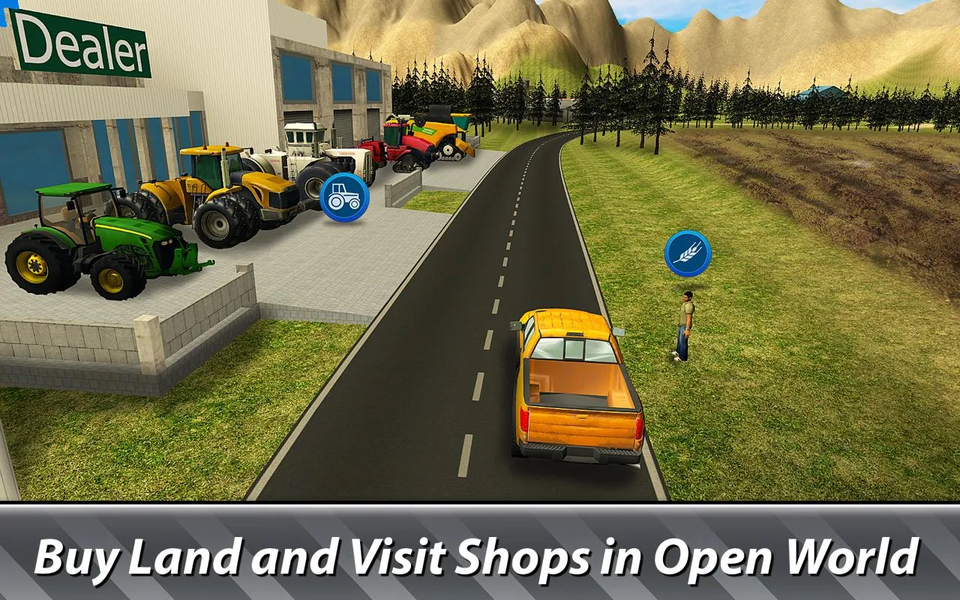 🚜 Farm Simulator: Hay Tycoon - Gameplay image of android game