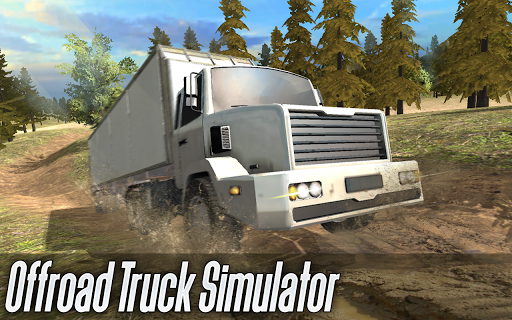 Offroad Cargo Truck Simulator - Gameplay image of android game