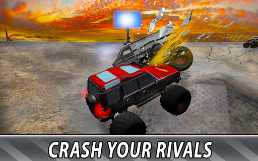 Monster Truck Derby 3D - Gameplay image of android game