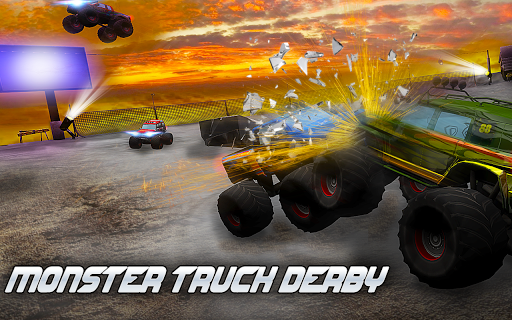 Monster Truck Derby 3D - Gameplay image of android game