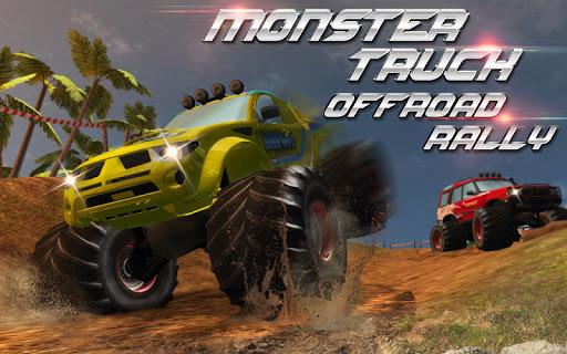 Monster Truck Offroad Rally 3D - Gameplay image of android game