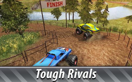 Monster Truck Offroad Rally Racing - Gameplay image of android game