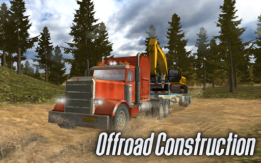 🚧 Offroad Construction Trucks - Gameplay image of android game