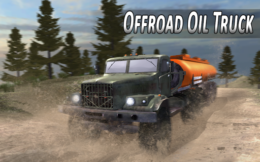 Offroad Oil Truck Simulator - Gameplay image of android game