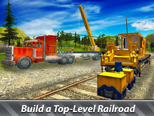 Railroad Building Simulator - build railroads! - عکس بازی موبایلی اندروید