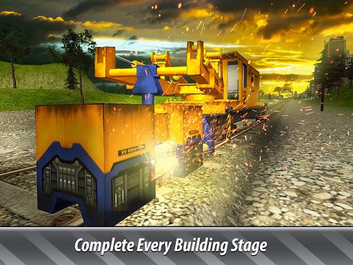 Railroad Building Simulator - build railroads! - عکس بازی موبایلی اندروید