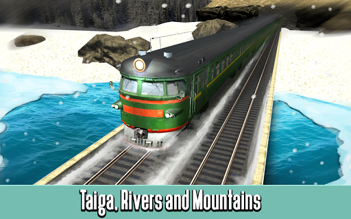 Russian Train Driver Simulator - عکس بازی موبایلی اندروید