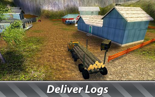 Sawmill Driver Simulator 2 - Gameplay image of android game