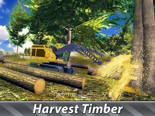 Sawmill Driver Simulator 2 - Gameplay image of android game