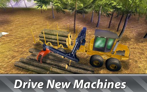 Sawmill Driver Simulator 2 - Gameplay image of android game
