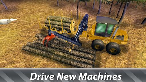 Sawmill Driver Simulator 2 - Gameplay image of android game
