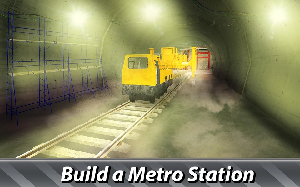 Subway Construction Simulator - Gameplay image of android game